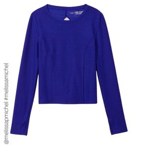 NWT Victoria’s Secret Essential Open-Back Long Sleeve Top